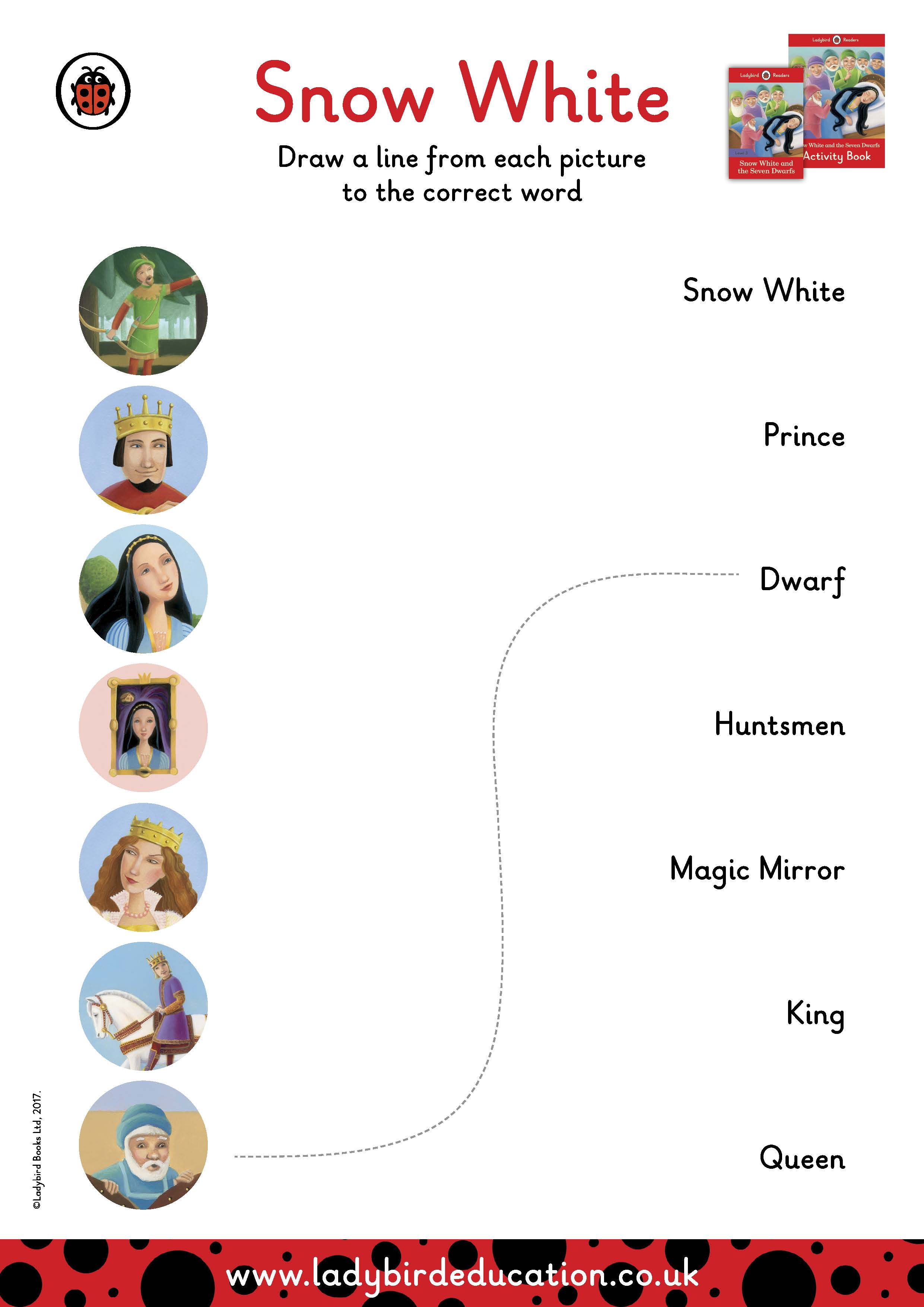 Fairytale Snow White Activity