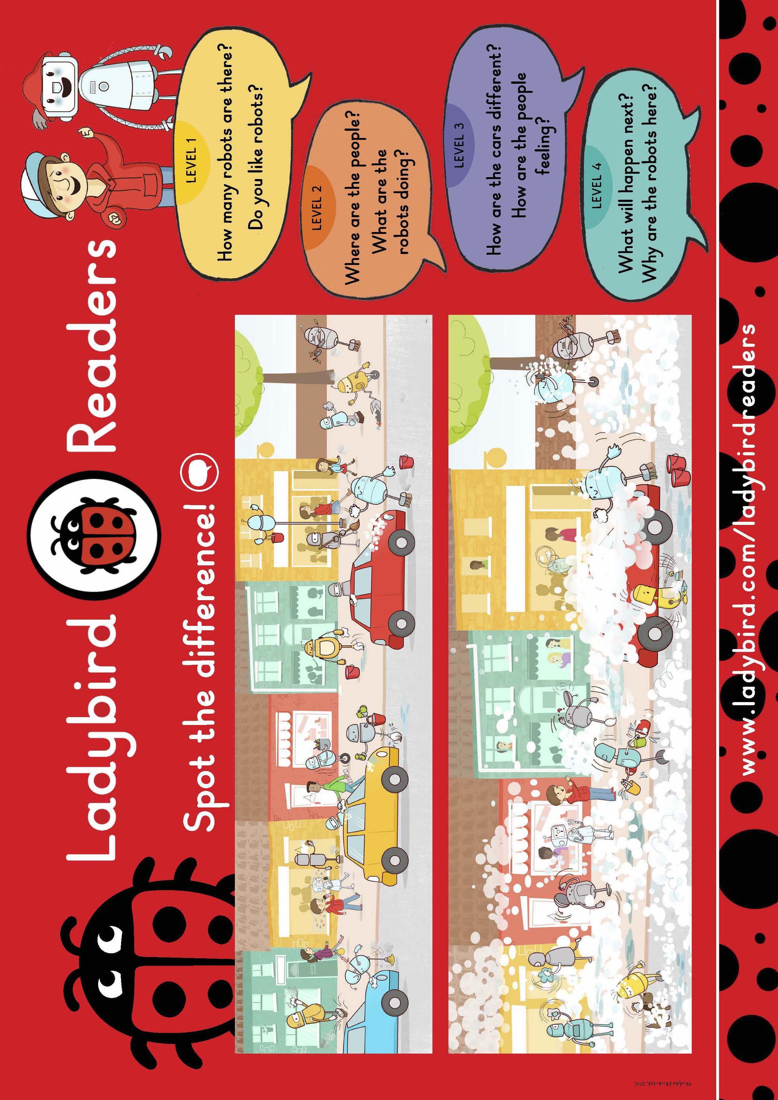 Ladybird Readers Spot the Difference