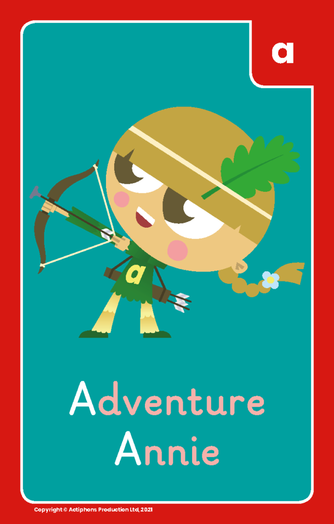 Adventure Annie Flashcard