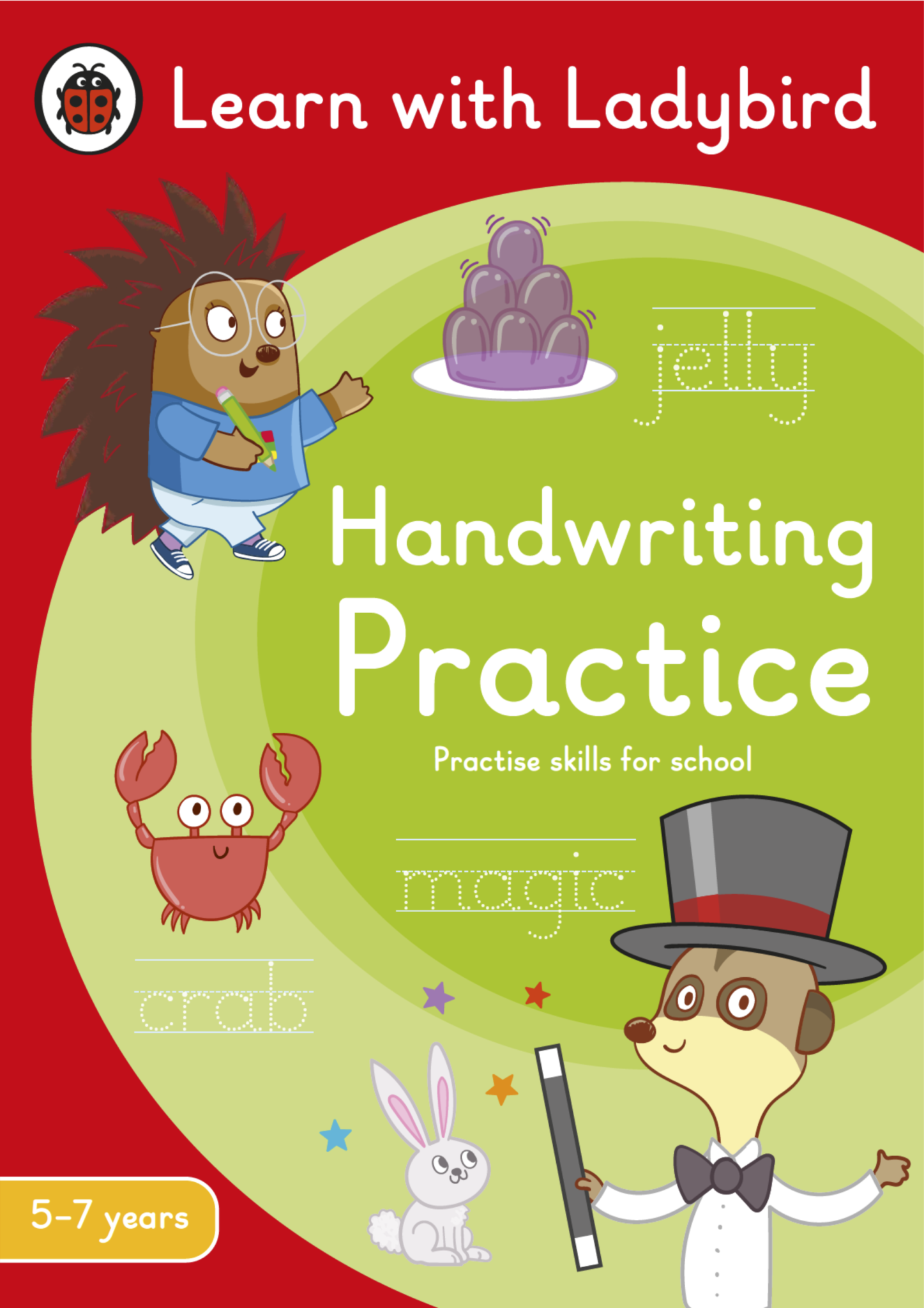 Handwriting practice ladybird education