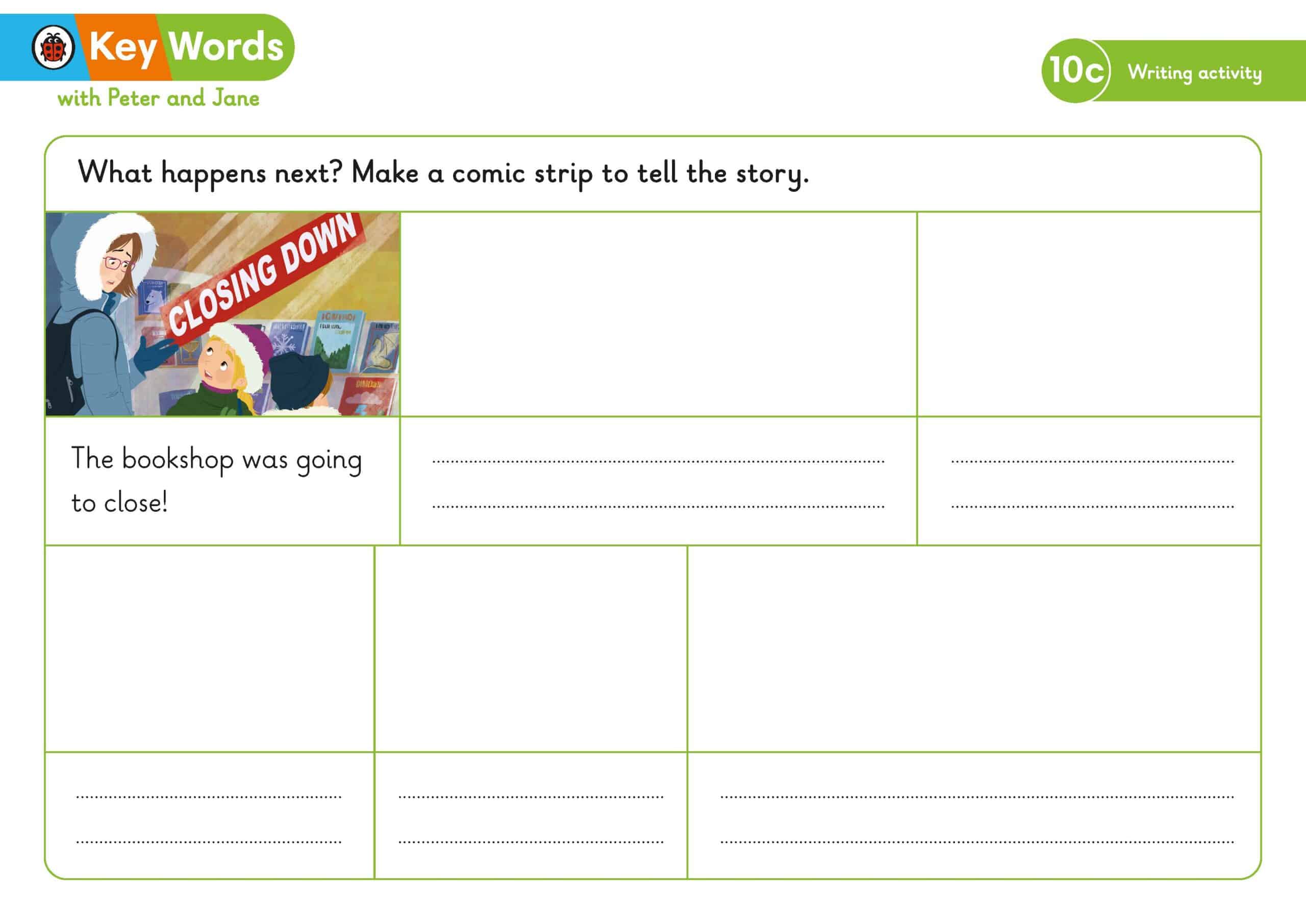 10c Writing Activity