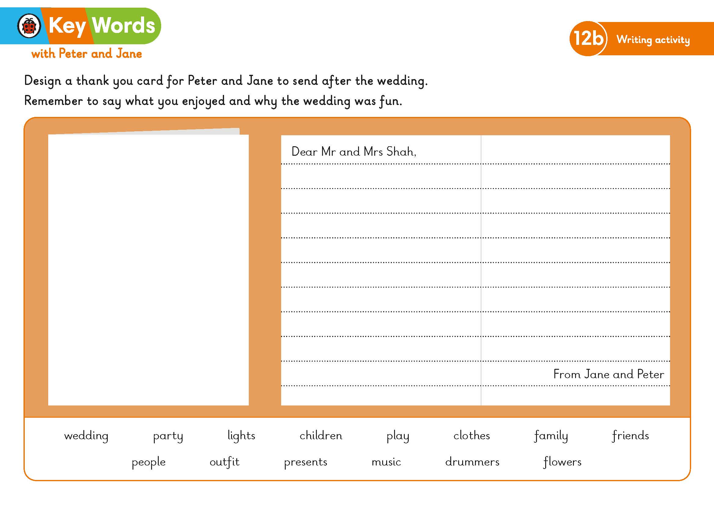 12b Writing Activity