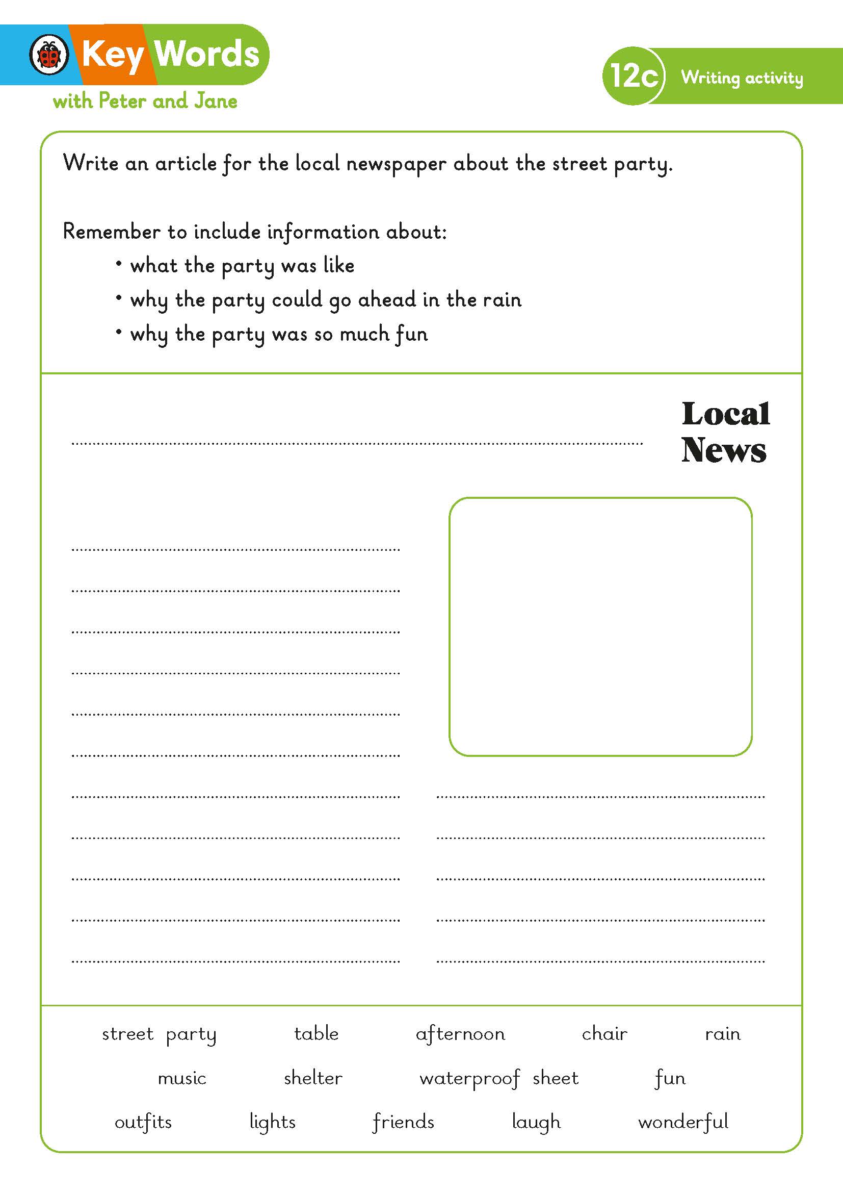 12c Writing Activity