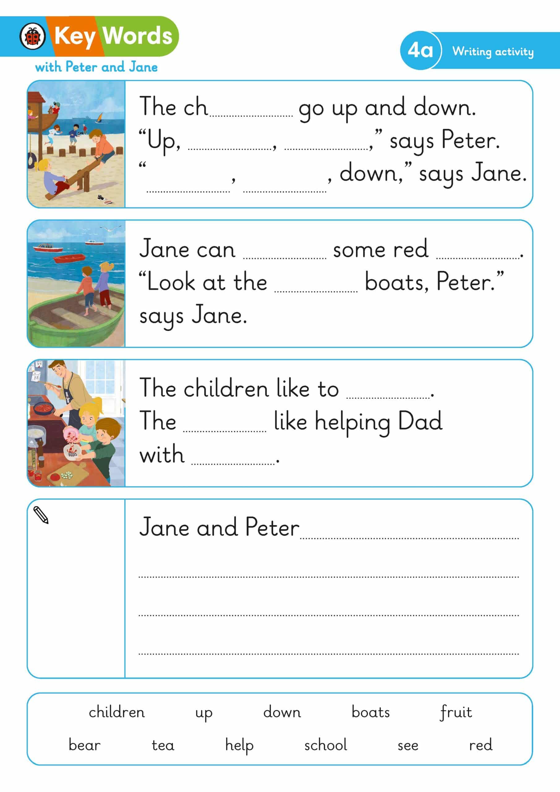 4a Writing Activity
