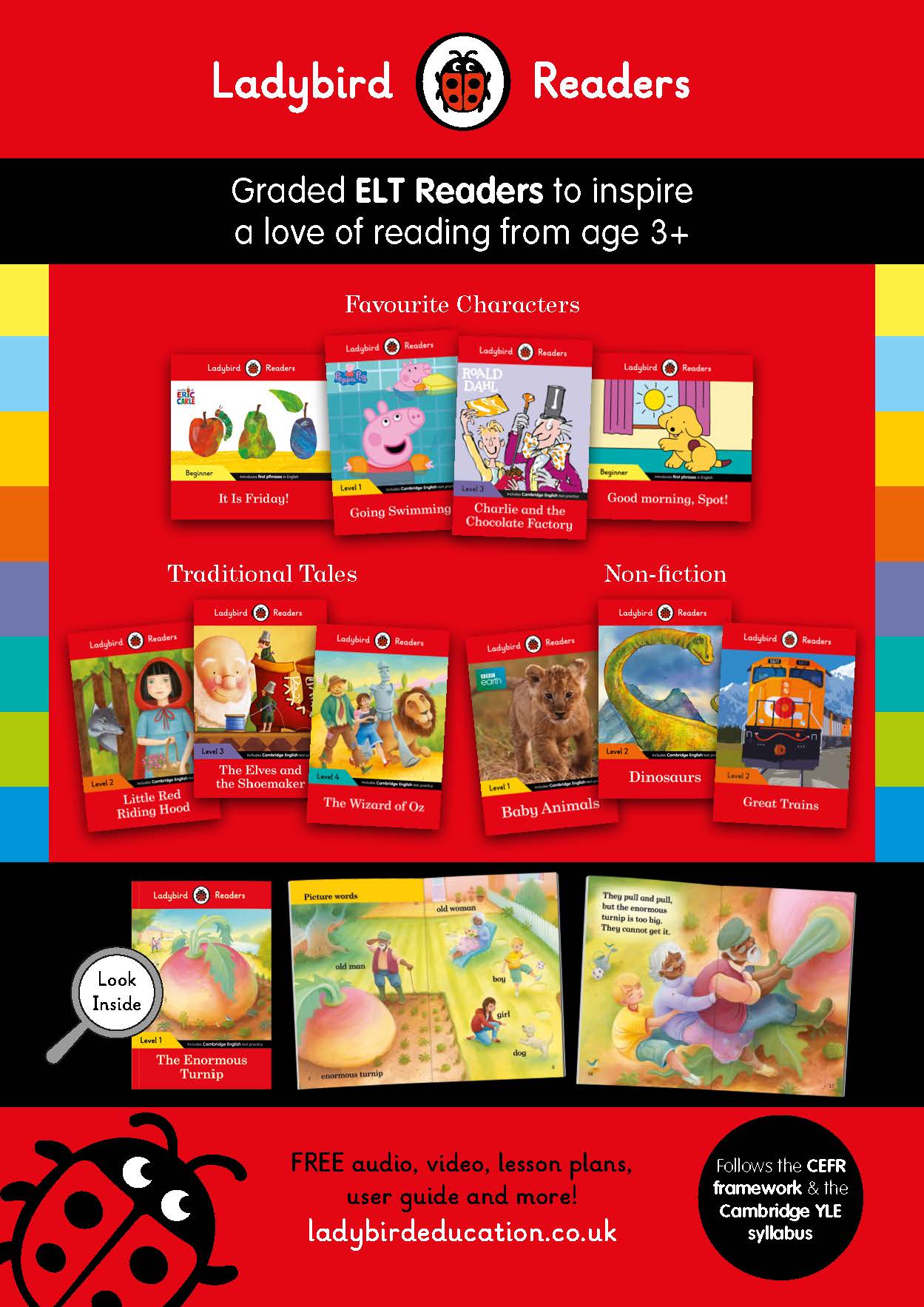 Ladybird Readers Poster